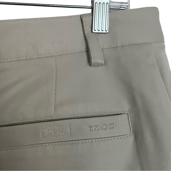 IZod Golf Beige Khaki Extreme Function Shorts W32 - Picture 8 of 11